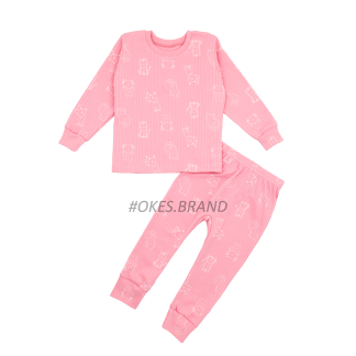 Піжама дитяча оптом, піжама на дівчинку оптом, піжама для дівчаток, рожева піжамка за гуртовими цінами